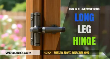 Attaching Wood-Mode Long Leg Hinges: A Step-by-Step Guide