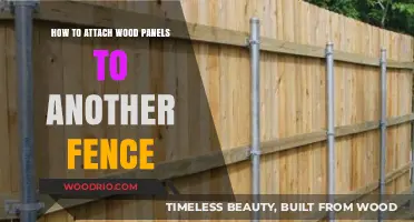Securely Attaching Wood Panels to an Existing Fence: A Step-by-Step Guide
