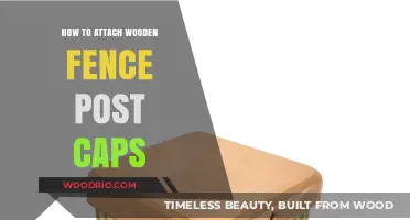 Easy Steps to Securely Attach Wooden Fence Post Caps