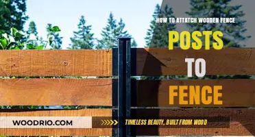 Securely Attaching Wooden Fence Posts: A Step-by-Step Guide for Durability