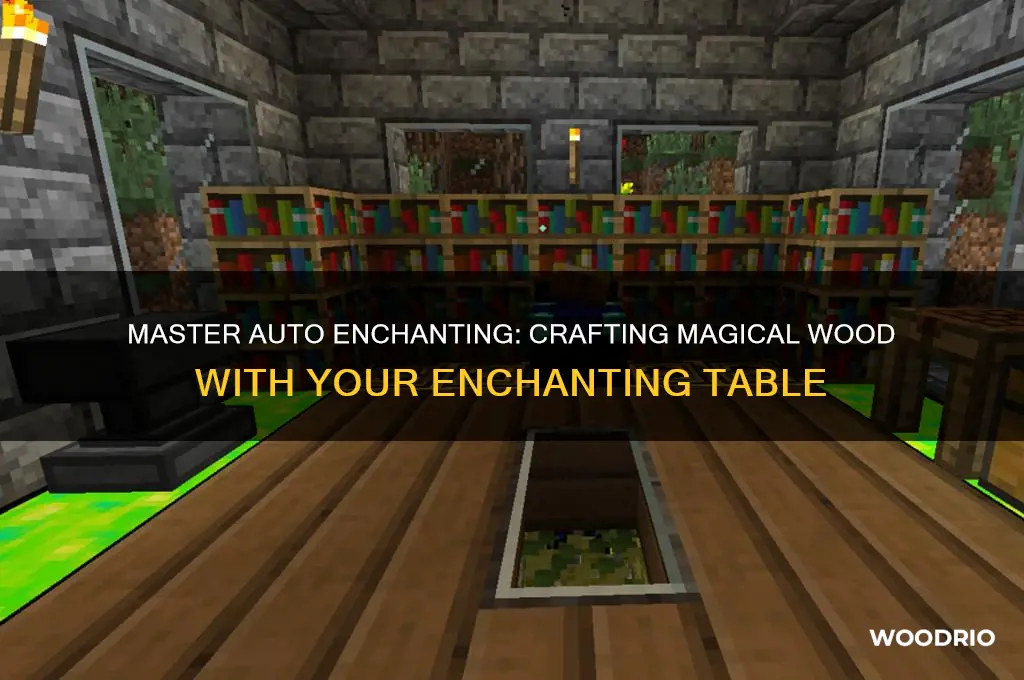 how to auto enchanting table magical wood