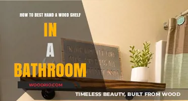 Expert Tips for Perfectly Hanging a Wood Shelf in Your Bathroom