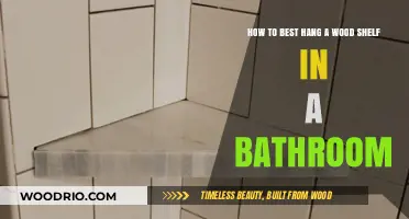 Mastering the Art of Hanging a Wooden Shelf in Your Bathroom