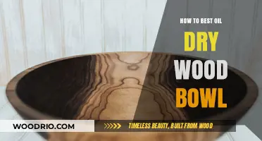 Mastering the Art of Oil-Drying Wood Bowls: A Step-by-Step Guide