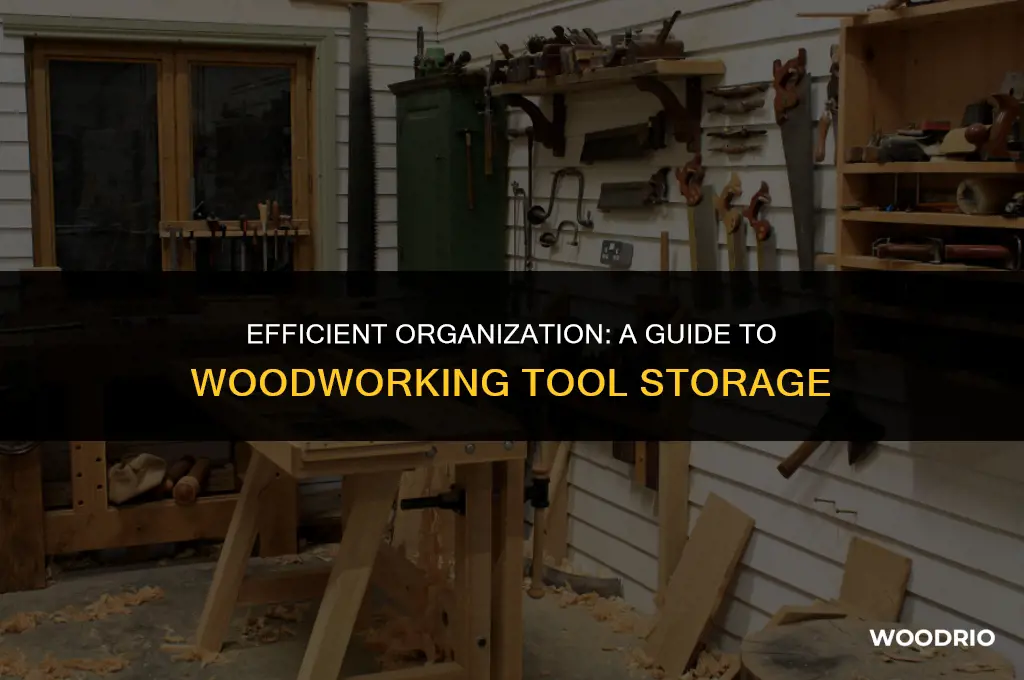 how to best organize wood woodworking tools
