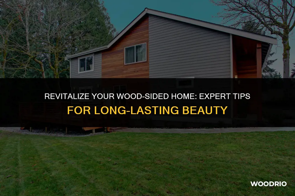 how to best treat a wood sided home