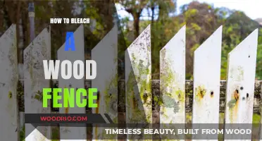Bleaching Your Wood Fence: A Step-by-Step Guide to Brightening Your Outdoor Space