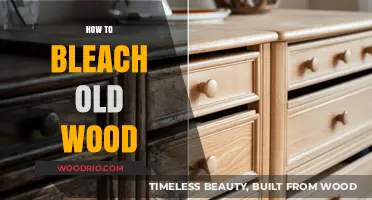 Revive Aged Wood: A Step-by-Step Guide to Bleaching Old Wood