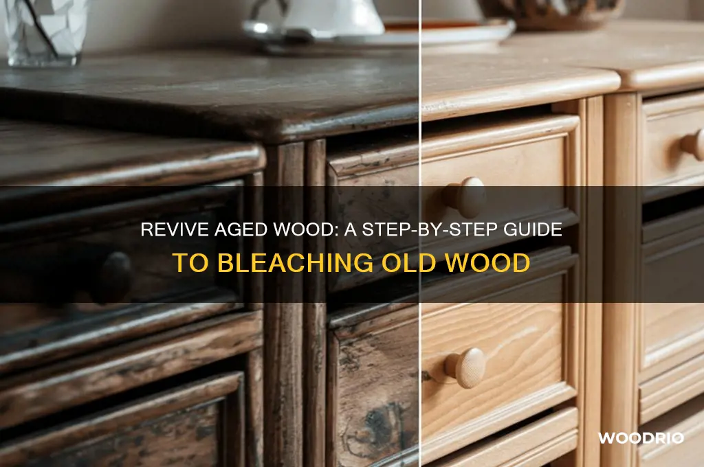 how to bleach old wood