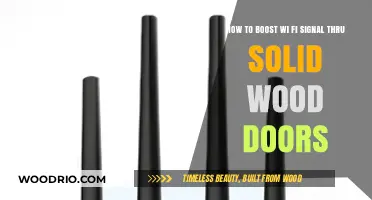 Enhancing Wi-Fi Connectivity: Solid Wood Doors No Longer a Barrier