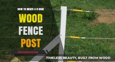 Bracing Techniques for Securely Installing 8-Foot Wood Fence Posts