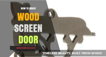DIY Guide: Bracing Your Wood Screen Door for Durability