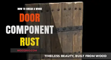 Breaking the Rust Barrier: A Guide to Restoring Wood Door Components