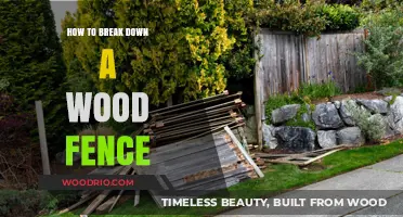 Efficiently Dismantling Your Wood Fence: A Step-by-Step Guide