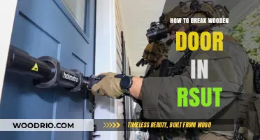Effective Strategies for Breaching Wooden Doors in Emergency Situations