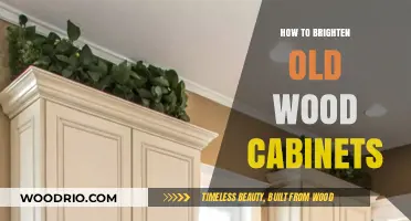 Revive Your Kitchen: Easy Tips to Brighten Old Wood Cabinets