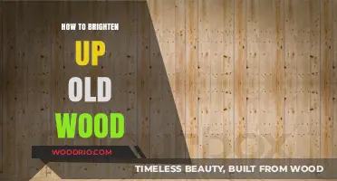 Revitalize Aged Wood: Simple Techniques to Restore Its Natural Glow