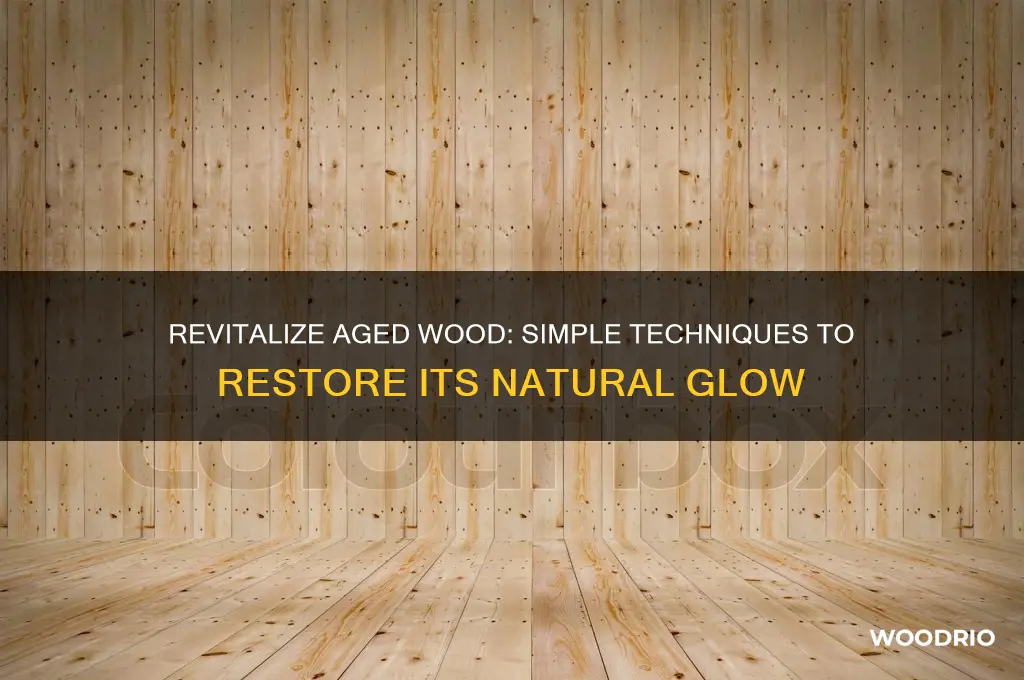 how to brighten up old wood