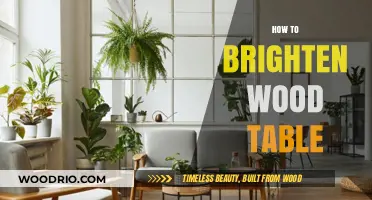 Revitalize Your Wood Table: Simple Steps to Restore Its Natural Glow