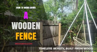 Efficient Steps to Safely Dismantle and Remove a Wooden Fence
