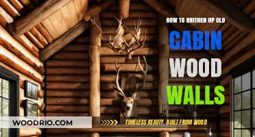 Revitalize Your Cabin: Easy Tips to Brighten Old Wood Walls