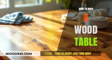 Master the Art of Buffing Your Wood Table to Perfection