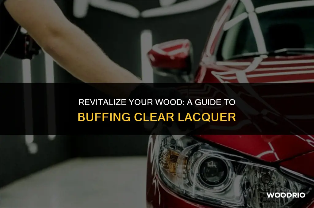 how to buff clear wood lacquer