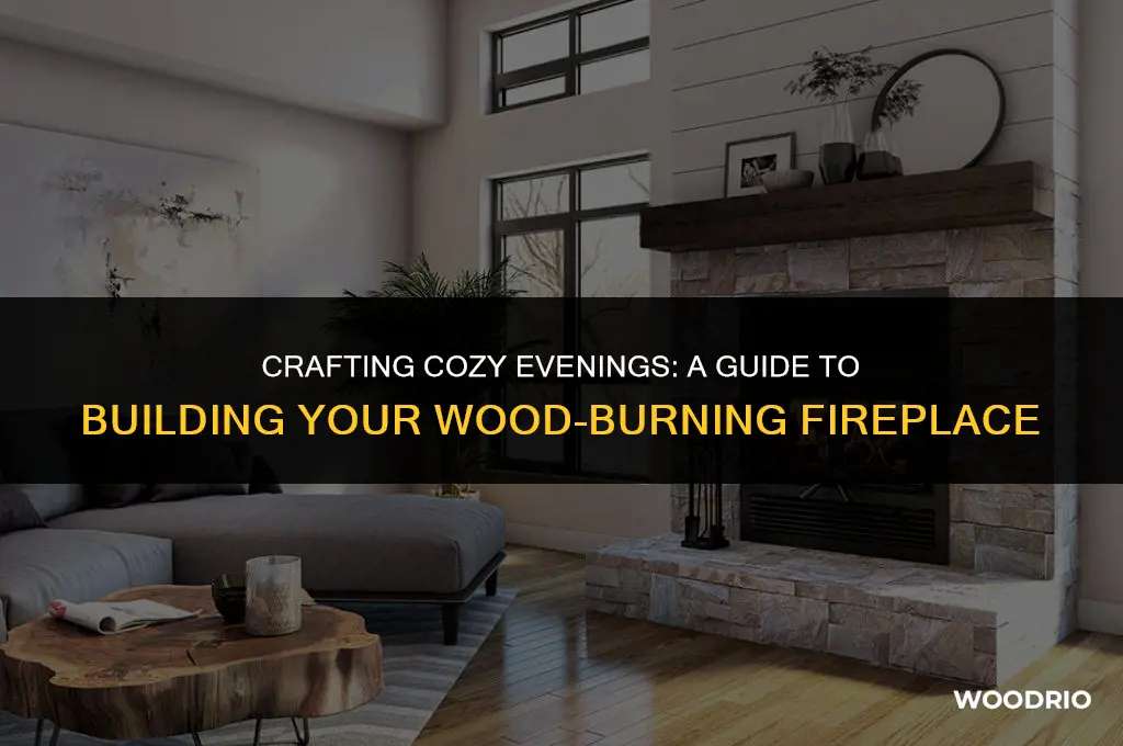 how to build a wood burning fireplace