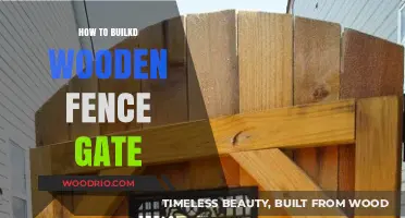 DIY Guide: Building a Sturdy Wooden Fence Gate Step-by-Step
