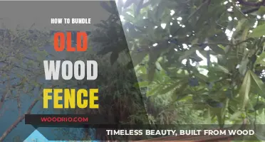 Creative Ways to Bundle and Repurpose Old Wood Fence Panels