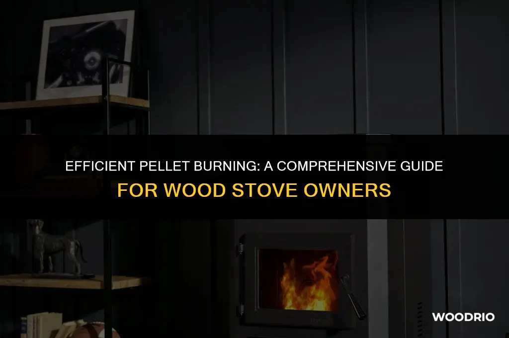 how to burn pellets in a wood stove