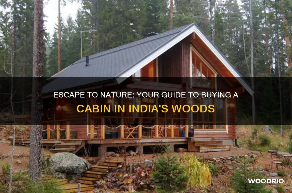 how to buy a cabin in the woods in india