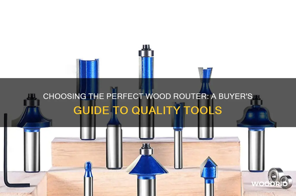 how to buy a good wood router