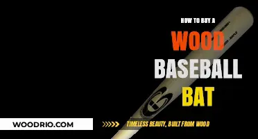 Choosing the Perfect Wood Baseball Bat: A Comprehensive Buyer's Guide