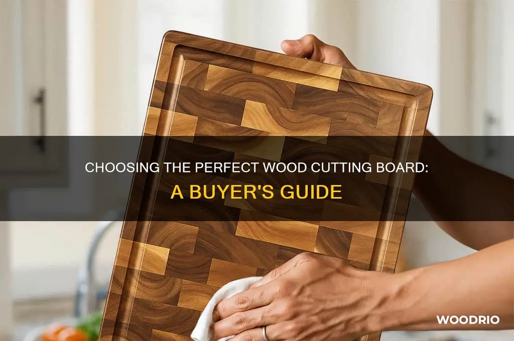 how to buy a wood cutting board