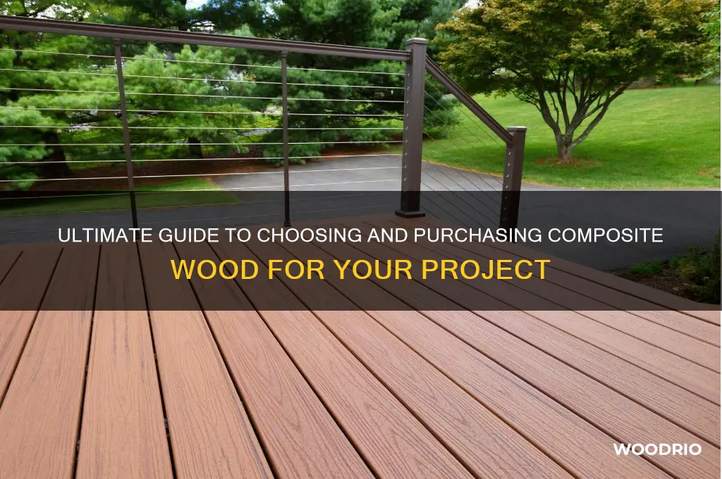 how to buy composite wood