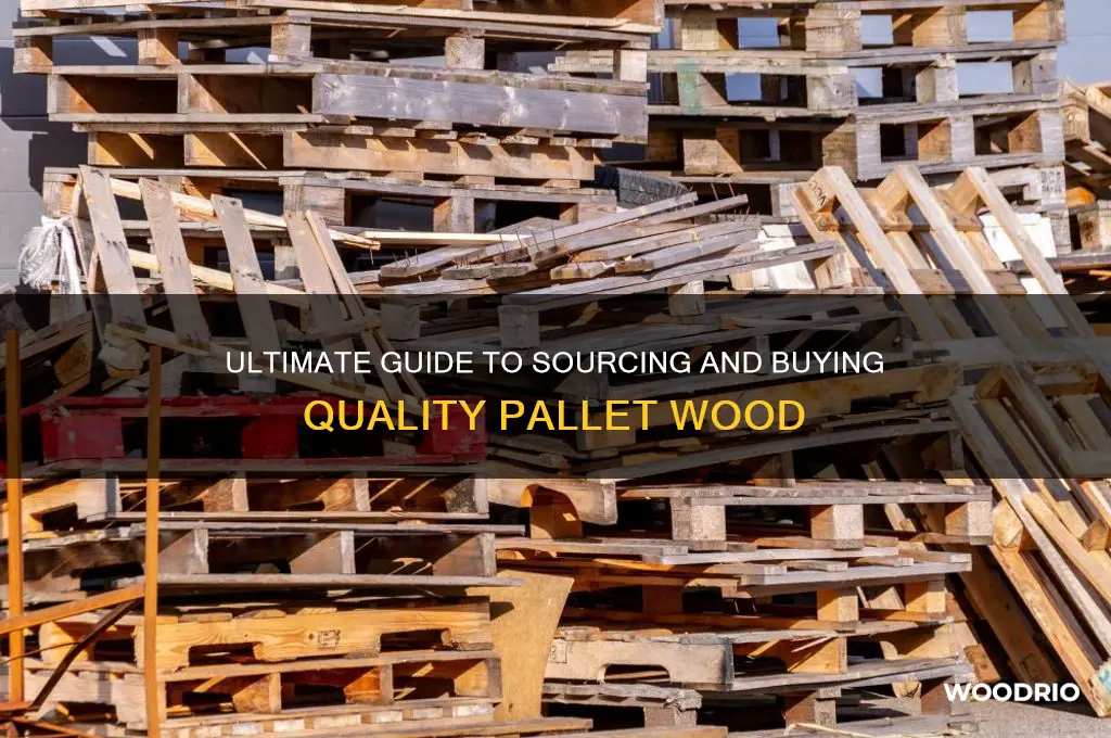 how to buy pallet wood