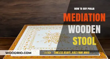 Choosing the Perfect Pooja Meditation Wooden Stool: A Buyer's Guide