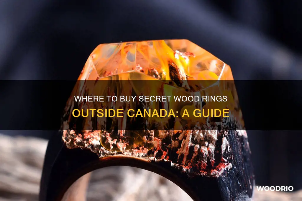 how to buy secret wood if not in canada