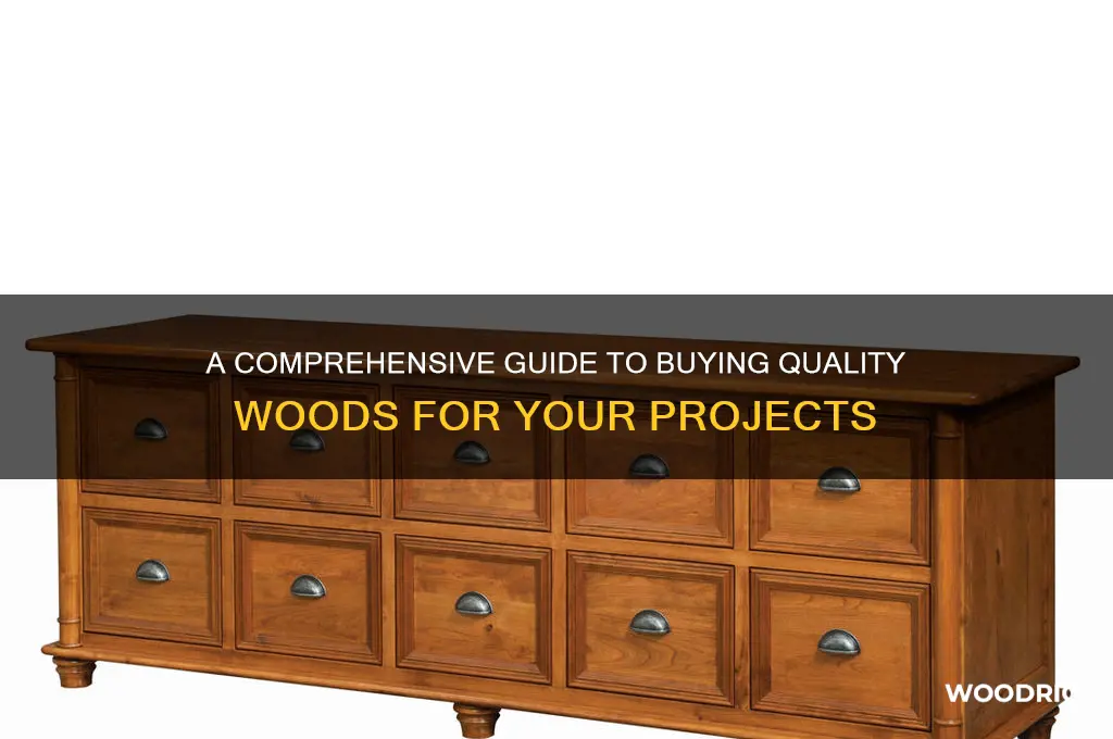 how to buy some woods
