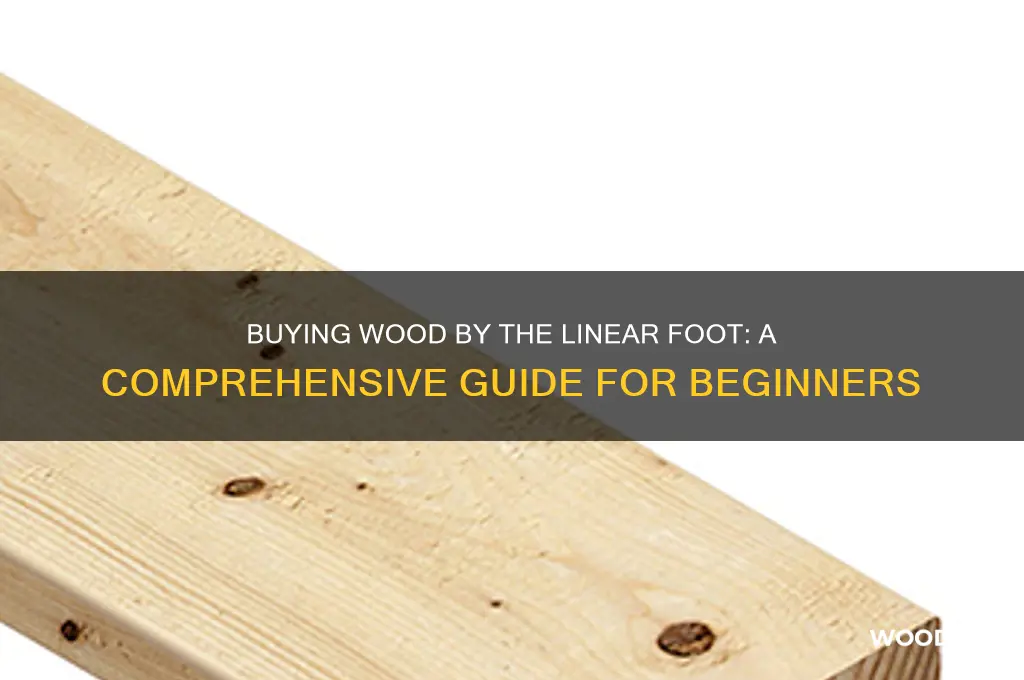 how to buy wood by the linear foot