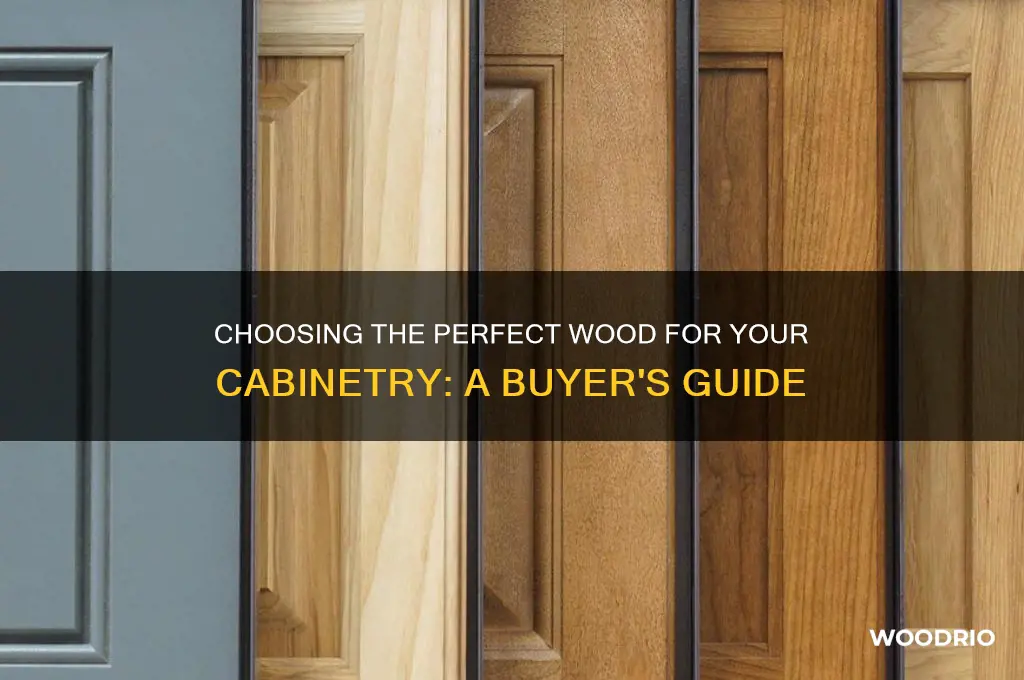 how to buy wood for cabinets
