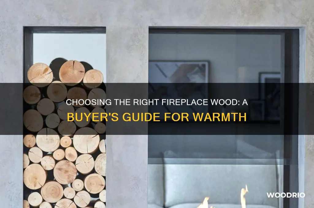 how to buy wood for fireplace