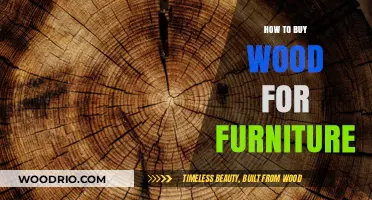 Choosing the Perfect Wood for Your Furniture: A Buyer's Guide