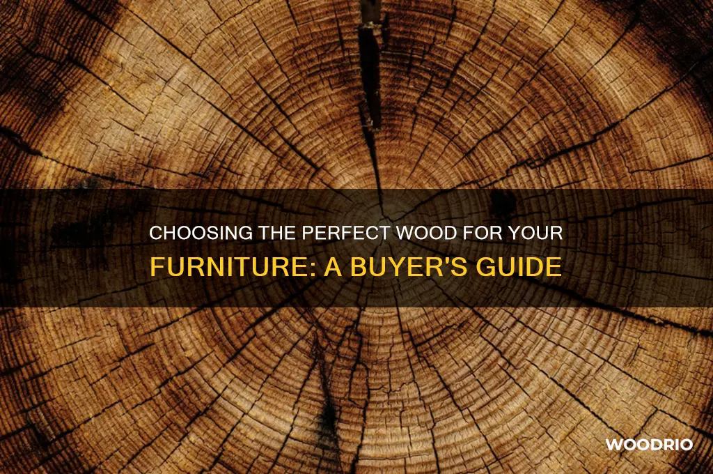 how to buy wood for furniture