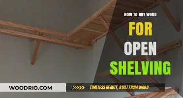 Choosing the Perfect Wood for Your Open Shelving Project