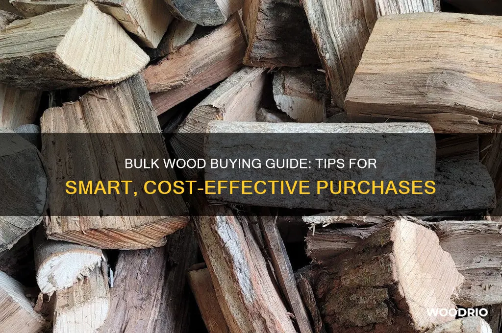 how to buy wood in bulk