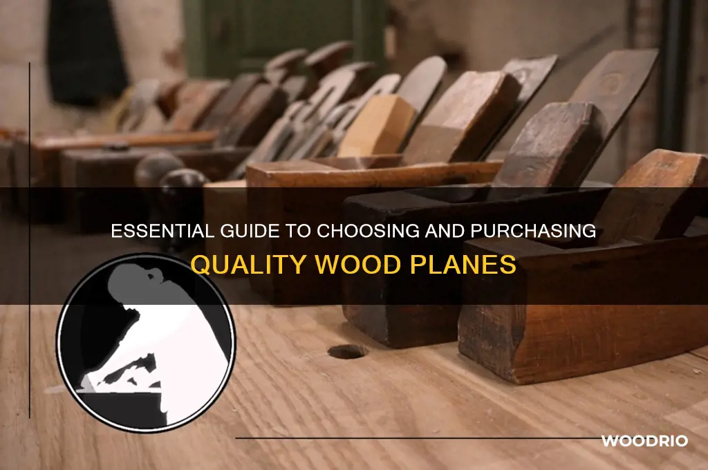 how to buy wood planes