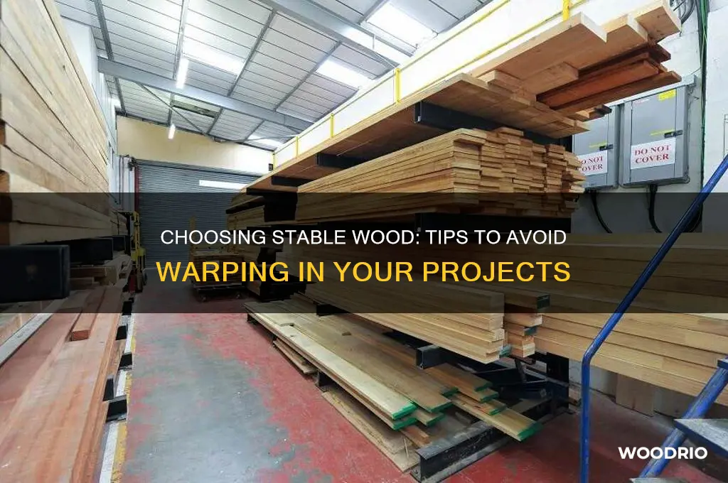 how to buy wood that won t warp