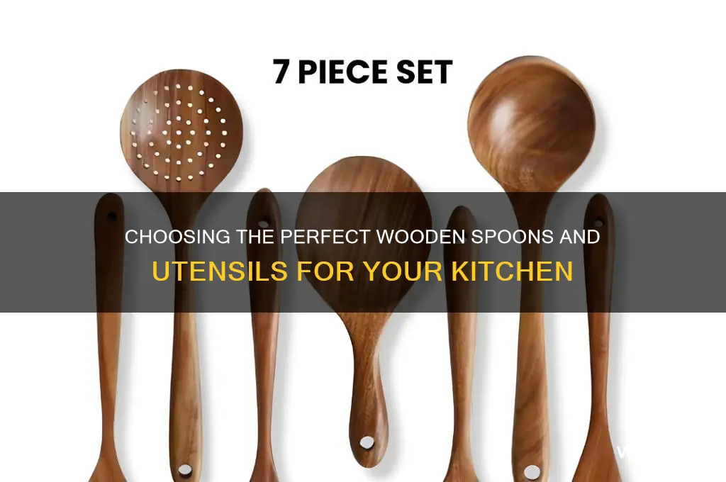 how to buy wooden spoon and utensils